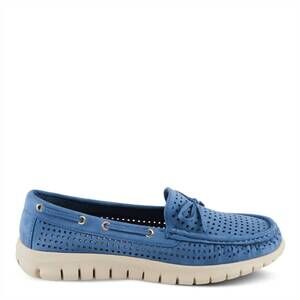 NEW PATRIZIA women's aboard featherweight shoes in denim blue
